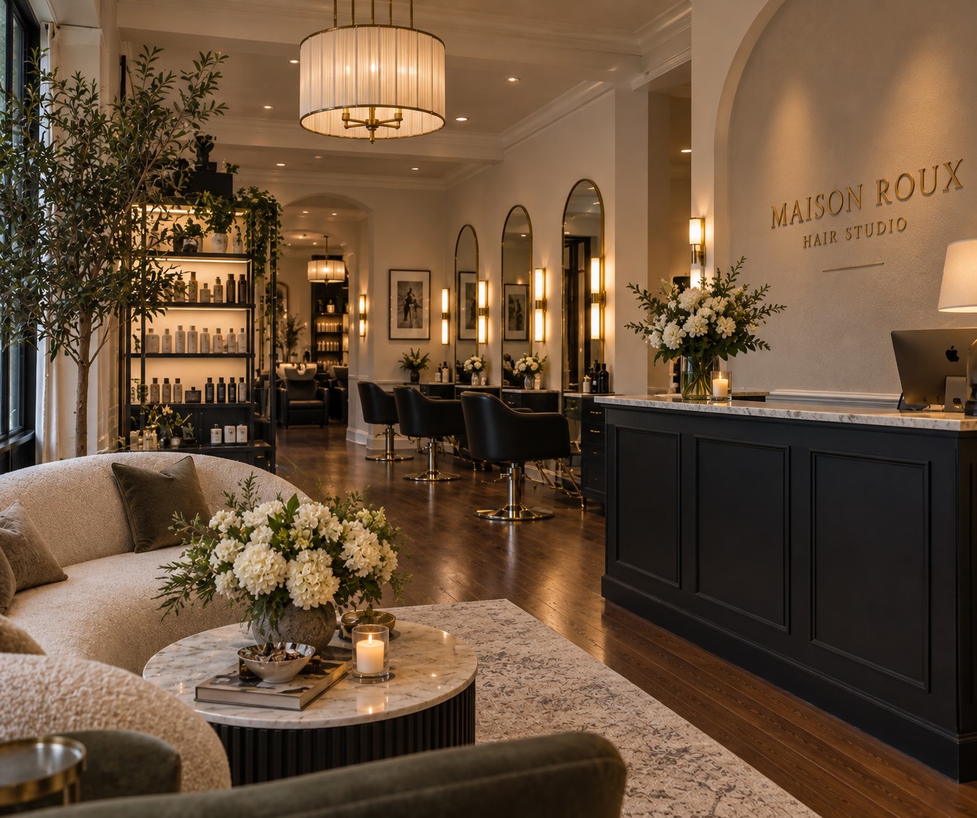 Another view of the Wren & Oak salon